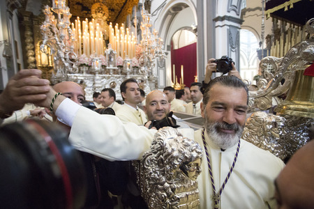Antonio Banderas zur Karwoche in Malaga