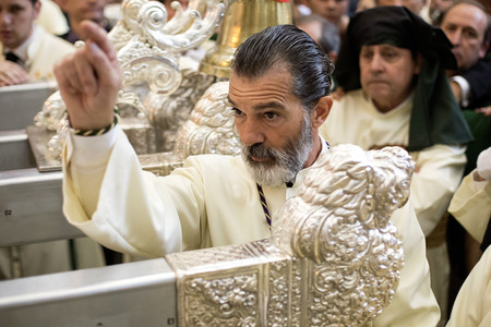 Antonio Banderas zur Karwoche in Malaga