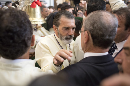 Antonio Banderas zur Karwoche in Malaga