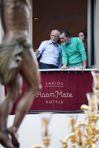 Antonio Banderas zur Karwoche in Malaga