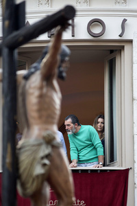 Antonio Banderas zur Karwoche in Malaga