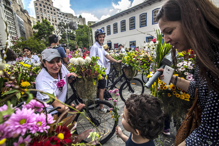 Flower Messenger in Sao Paulo