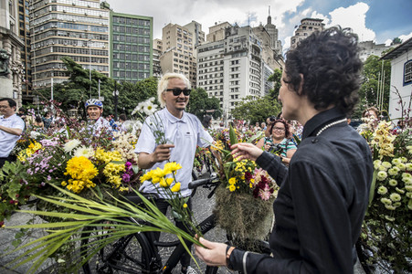 Flower Messenger in Sao Paulo