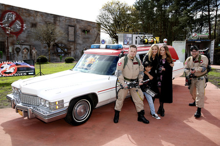 Eröffnung des Fahrgeschäfts 'Ghostbusters 5D - die ultimative Geisterjagd' im Heide Park Soltau