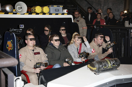 Eröffnung des Fahrgeschäfts 'Ghostbusters 5D - die ultimative Geisterjagd' im Heide Park Soltau