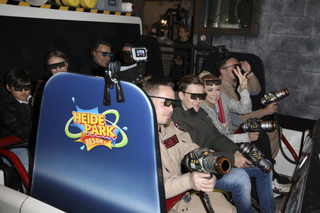Eröffnung des Fahrgeschäfts 'Ghostbusters 5D - die ultimative Geisterjagd' im Heide Park Soltau