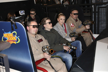 Eröffnung des Fahrgeschäfts 'Ghostbusters 5D - die ultimative Geisterjagd' im Heide Park Soltau