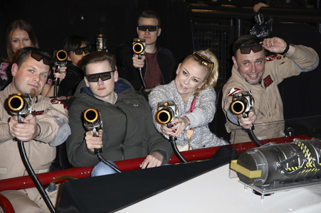 Eröffnung des Fahrgeschäfts 'Ghostbusters 5D - die ultimative Geisterjagd' im Heide Park Soltau