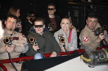 Eröffnung des Fahrgeschäfts 'Ghostbusters 5D - die ultimative Geisterjagd' im Heide Park Soltau