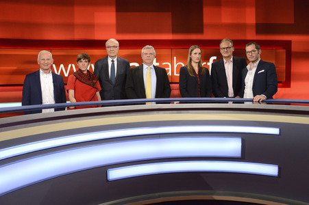 Talkshow 'hart aber fair' in Köln