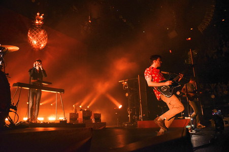 Konzert der Glass Animals in Austin