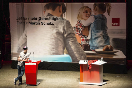 Wahlkampveranstaltung mit Martin Schulz in Hannover