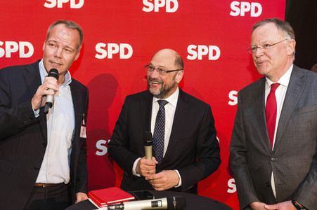 Wahlkampveranstaltung mit Martin Schulz in Hannover
