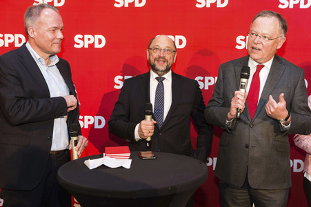 Wahlkampveranstaltung mit Martin Schulz in Hannover