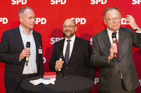 Wahlkampveranstaltung mit Martin Schulz in Hannover