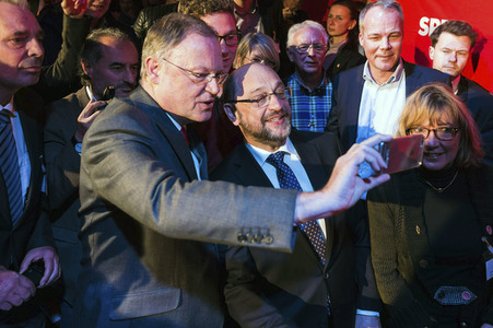 Wahlkampveranstaltung mit Martin Schulz in Hannover