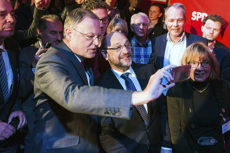 Wahlkampveranstaltung mit Martin Schulz in Hannover