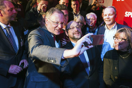 Wahlkampveranstaltung mit Martin Schulz in Hannover