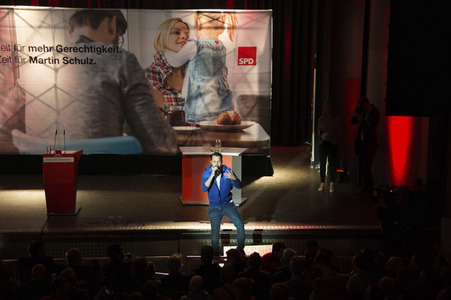 Wahlkampveranstaltung mit Martin Schulz in Hannover