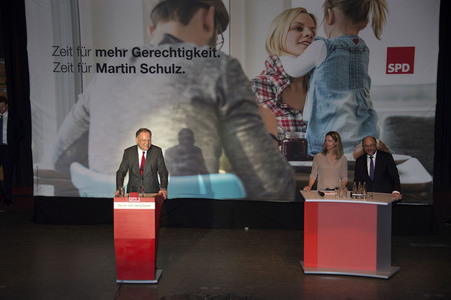 Wahlkampveranstaltung mit Martin Schulz in Hannover