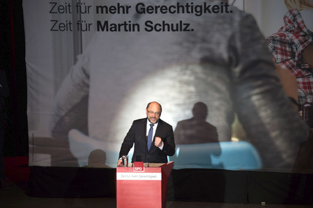Wahlkampveranstaltung mit Martin Schulz in Hannover