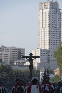 Procesion del Cristo de los Alabarderos in Madrid