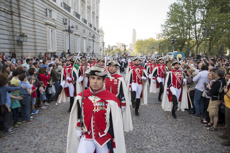 Procesion del Cristo de los Alabarderos in Madrid