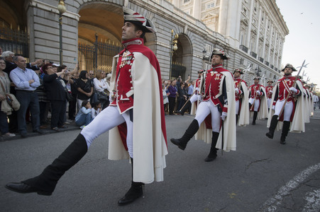 Procesion del Cristo de los Alabarderos in Madrid