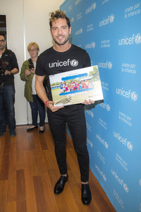 Ernennung von David Bisbal zum UNICEF-Botschafter in Madrid