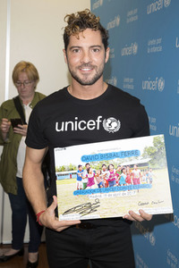Ernennung von David Bisbal zum UNICEF-Botschafter in Madrid