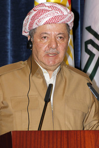 Masud Barzani empfängt Sigmar Gabriel in Erbil