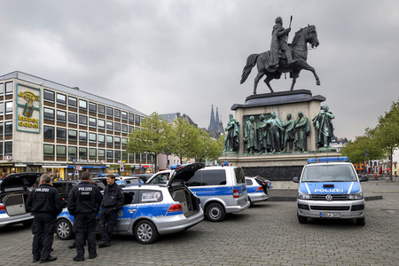AfD-Parteitag Vorbereitung in Köln