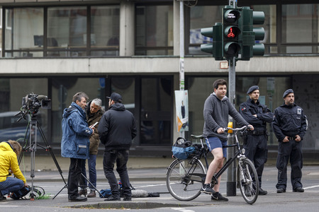 AfD-Parteitag Vorbereitung in Köln