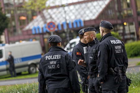 AfD-Parteitag Vorbereitung in Köln