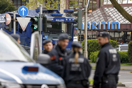 AfD-Parteitag Vorbereitung in Köln