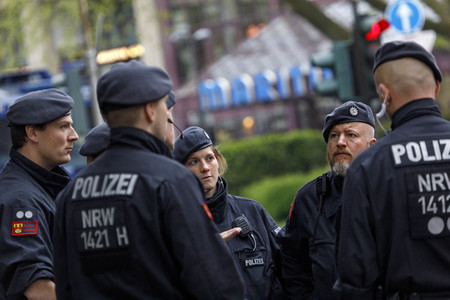 AfD-Parteitag Vorbereitung in Köln