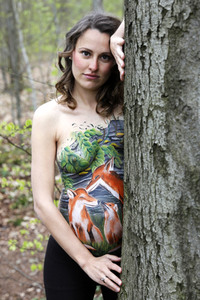 Fuchsfamilie / Fox Family Bodypainting