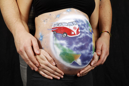 VW Bulli Borypainting