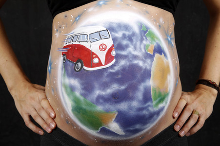 VW Bulli Borypainting