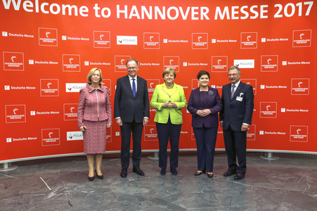 Eröffnungsfeier der Hannover Messe 2017