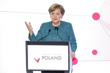 Eröffnungsrundgang der Bundeskanzelerin auf der Hannover Messe 2017