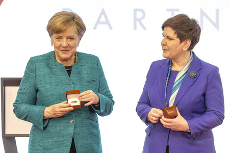 Eröffnungsrundgang der Bundeskanzelerin auf der Hannover Messe 2017