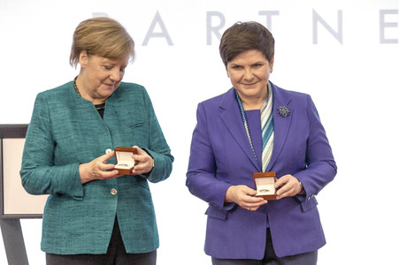 Eröffnungsrundgang der Bundeskanzelerin auf der Hannover Messe 2017