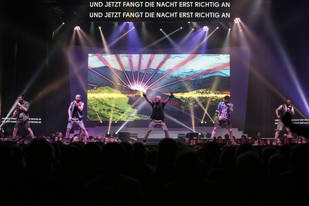 Liveshow 'Das große Schlagerfest - Die Party des Jahres' in Erfurt