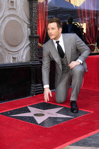 Chris Pratt erhält einen Stern auf dem Hollywood Walk of Fame in Los Angeles