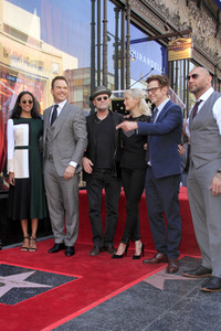 Chris Pratt erhält einen Stern auf dem Hollywood Walk of Fame in Los Angeles