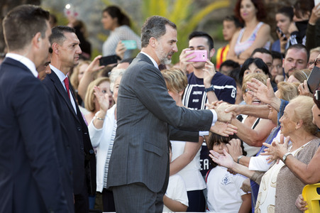 Die spanischen Royals besuchen Gran Canaria