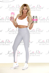 Katie Price Nutrition Präsentation in London