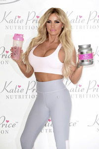 Katie Price Nutrition Präsentation in London