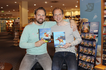 Kinderlesung mit Steven Gätjen und Andreas Karlström in Hamburg